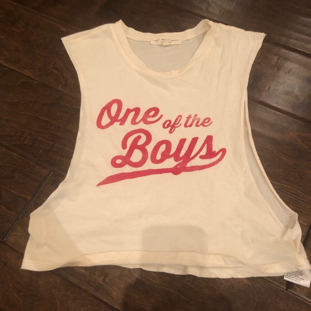 Truly Madly Deeply muscle tank